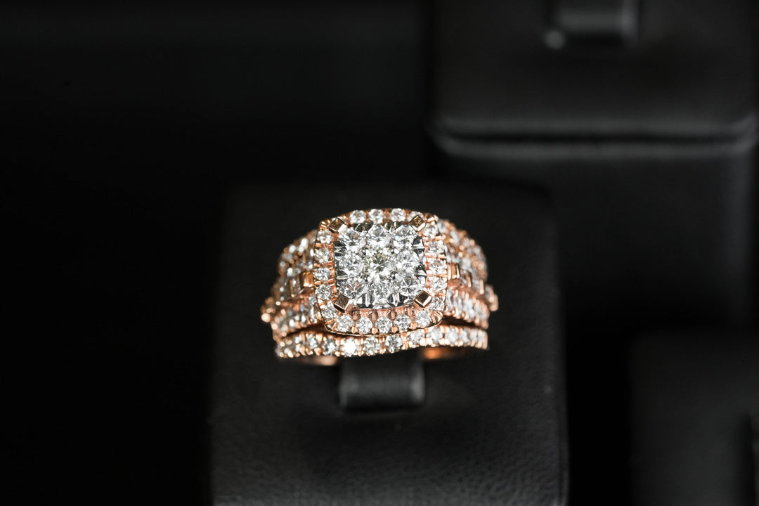 3 Piece Ring Band 14K Gold